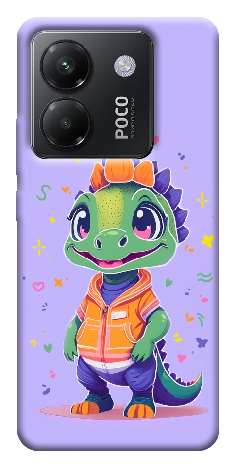 Чехол Мультяшный динозаврик для Xiaomi Poco M7 Pro 5G