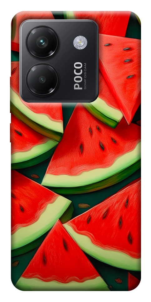 Чохол Ломтики кавуна для Xiaomi Poco M7 Pro 5G