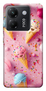 Чохол Веселе морозиво для Xiaomi Poco M7 Pro 5G