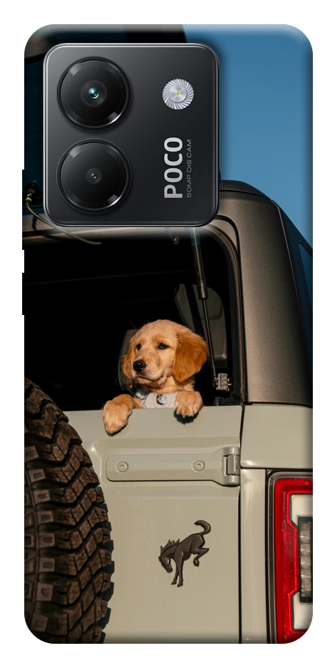 Чохол Dog in the car для Xiaomi Poco M7 Pro 5G