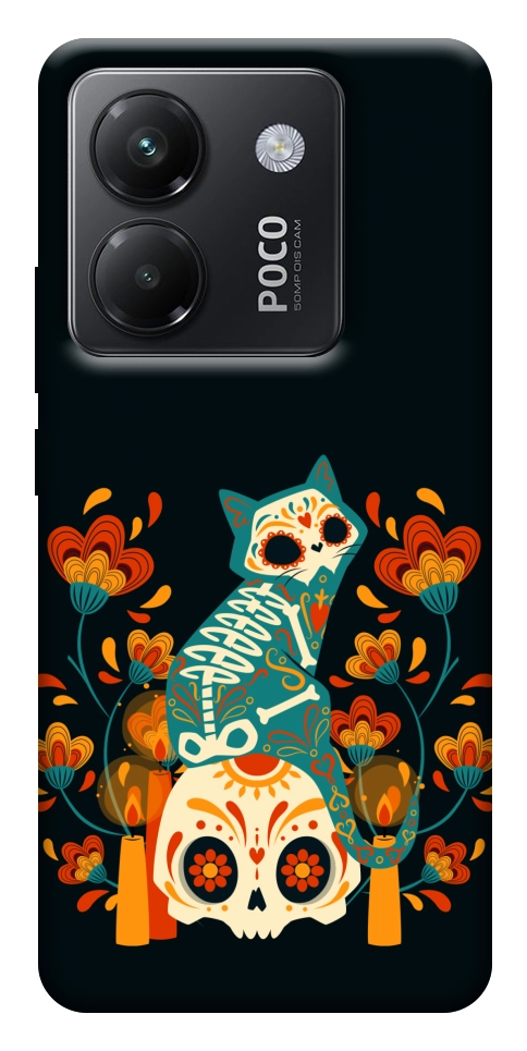 Чохол Bones and Blooms для Xiaomi Poco M7 Pro 5G