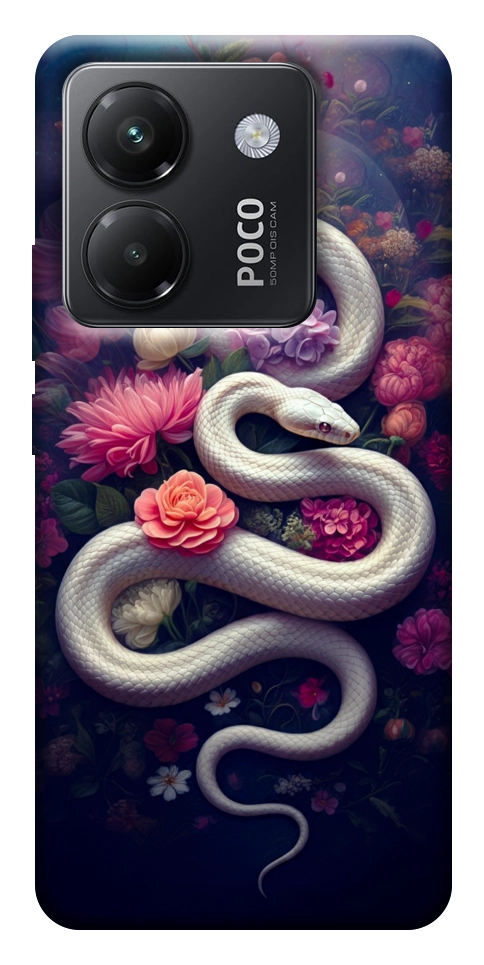 Чохол Flower snake для Xiaomi Poco M7 Pro 5G