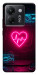 Чохол Neon heart для Xiaomi Poco M7 Pro 5G