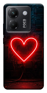 Чохол Яскраве серце для Xiaomi Poco M7 Pro 5G