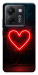 Чохол Яскраве серце для Xiaomi Poco M7 Pro 5G