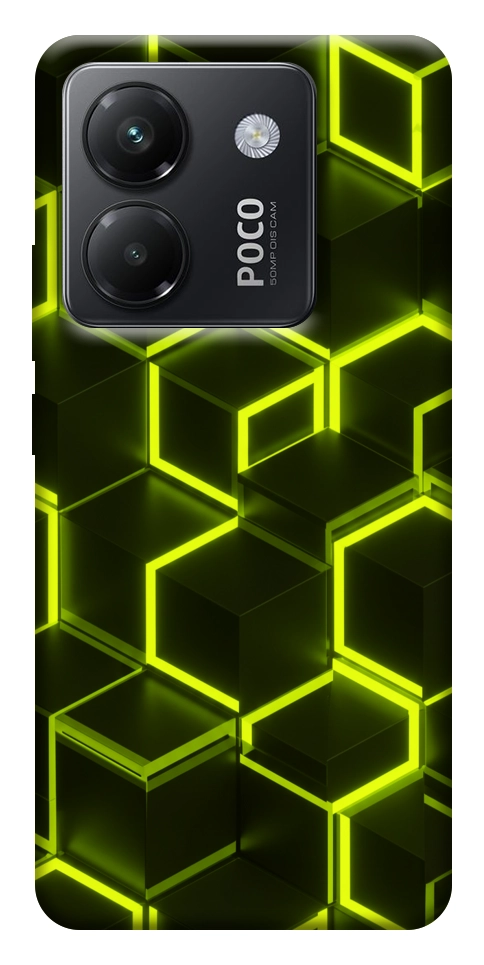 Чохол Neon hexagon для Xiaomi Poco M7 Pro 5G