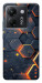 Чохол Burning hex pattern для Xiaomi Poco M7 Pro 5G