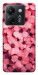 Чохол Pink flowers для Xiaomi Poco M7 Pro 5G