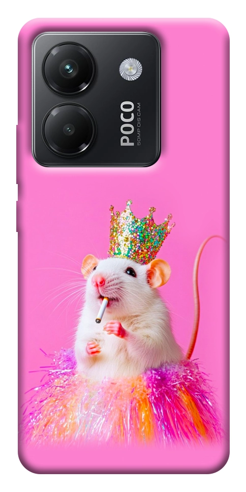 Чехол Гламурная крыса для Xiaomi Poco M7 Pro 5G