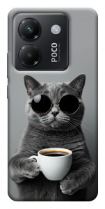 Чохол Grey cat coffee для Xiaomi Poco M7 Pro 5G