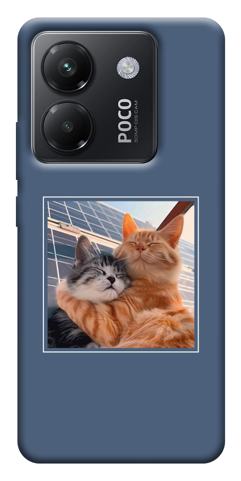Чехол Кошачья нежность для Xiaomi Poco M7 Pro 5G