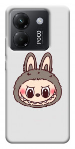 Чохол Labubu grey для Xiaomi Poco M7 Pro 5G