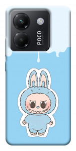 Чохол Labubu blue для Xiaomi Poco M7 Pro 5G