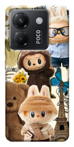 Чохол Labubu mood для Xiaomi Poco M7 Pro 5G