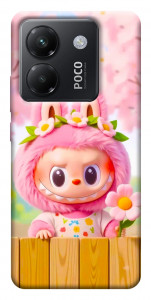 Чохол Labubu flower для Xiaomi Poco M7 Pro 5G