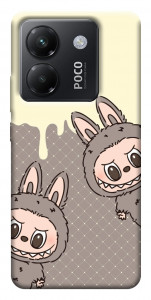 Чохол Labubu twins для Xiaomi Poco M7 Pro 5G