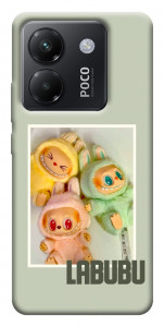 Чохол Trio labubu для Xiaomi Poco M7 Pro 5G