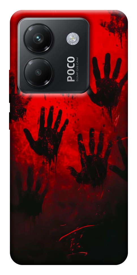 Чохол Bloody hands для Xiaomi Poco M7 Pro 5G
