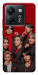 Чохол BTS in red для Xiaomi Poco M7 Pro 5G