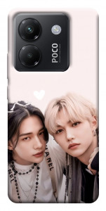 Чохол Hyunjin and Felix для Xiaomi Poco M7 Pro 5G