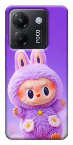 Чохол Labubu purple для Xiaomi Poco M7 Pro 5G