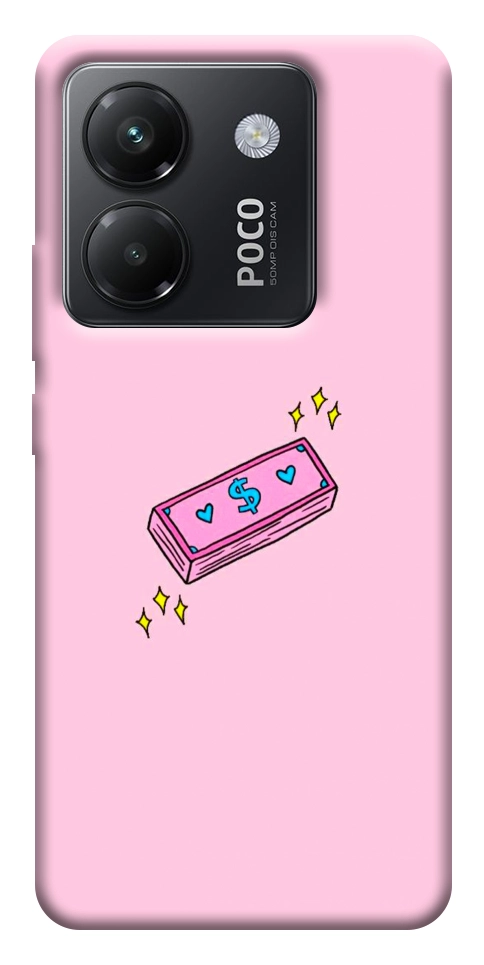 Чохол Simple pink money для Xiaomi Poco M7 Pro 5G