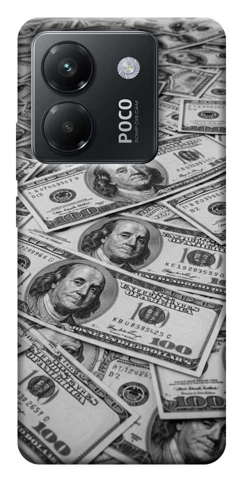 Чохол Dollars background для Xiaomi Poco M7 Pro 5G