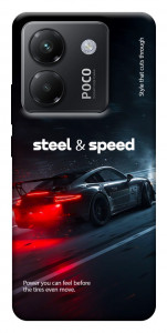 Чохол Black and red care для Xiaomi Poco M7 Pro 5G