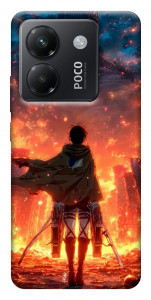 Чохол Attack on titan eren для Xiaomi Poco M7 Pro 5G