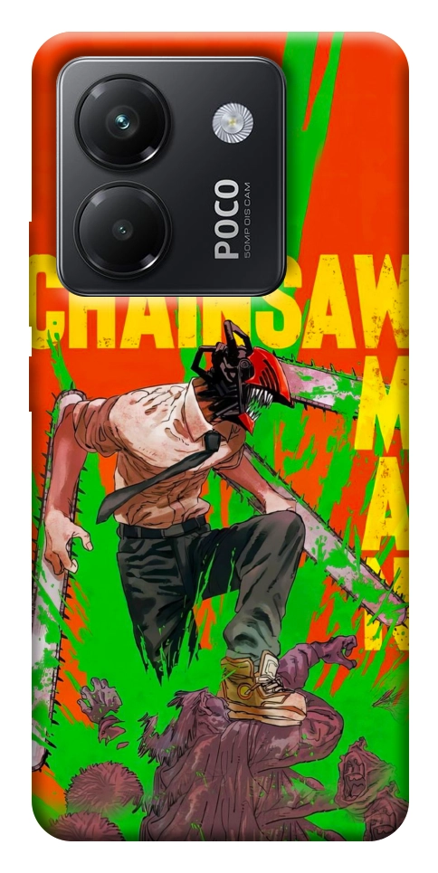Чехол Chainsaw man для Xiaomi Poco M7 Pro 5G