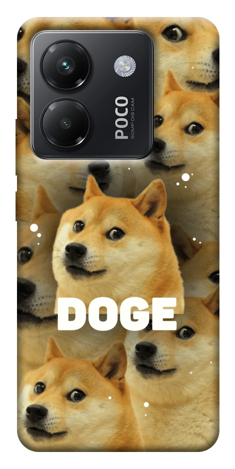 Чохол Doge pattern для Xiaomi Poco M7 Pro 5G