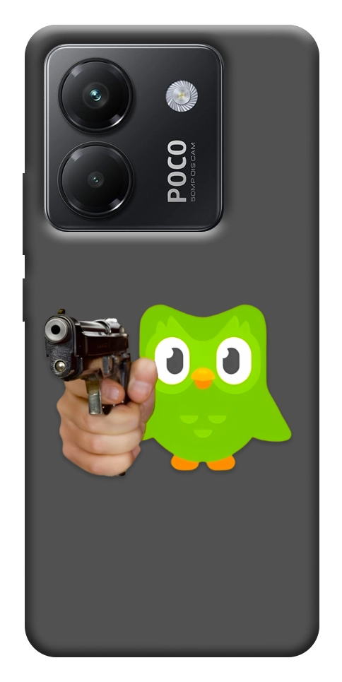 Чохол Duolingo meme для Xiaomi Poco M7 Pro 5G