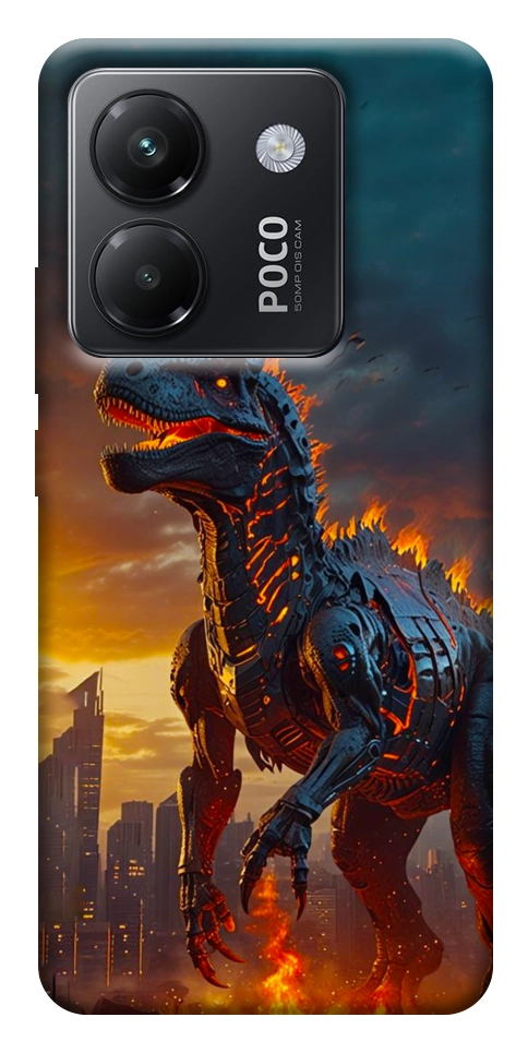 Чохол Fire dino для Xiaomi Poco M7 Pro 5G