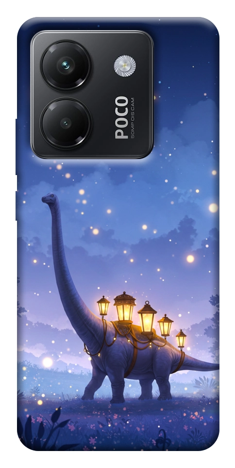 Чохол Lanterns dino для Xiaomi Poco M7 Pro 5G