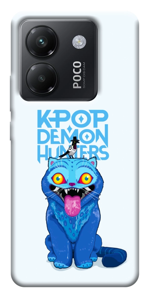 Чохол Demon Kpop cat для Xiaomi Poco M7 Pro 5G