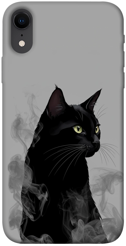 Чехол Smoke cat для iPhone XR