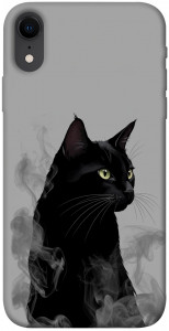Чехол Smoke cat для iPhone XR
