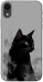 Чехол Smoke cat для iPhone XR