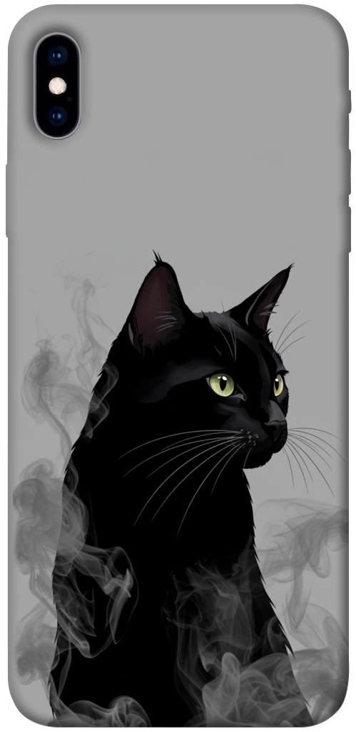 Чехол Smoke cat для iPhone XS Max