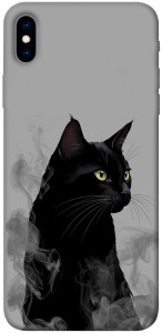 Чехол Smoke cat для iPhone XS Max
