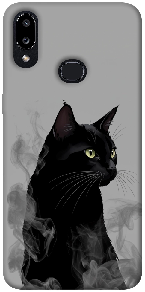 Чехол Smoke cat для Galaxy A10s (2019)