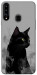 Чохол Smoke cat для Galaxy A20s (2019)