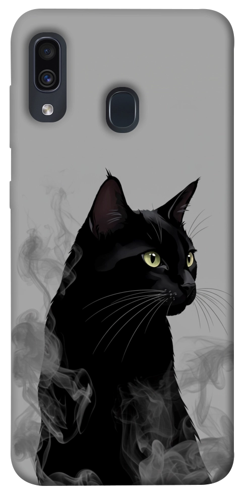 Чехол Smoke cat для Galaxy A30 (2019)