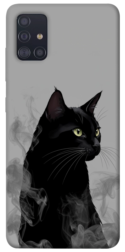 Чехол Smoke cat для Galaxy A51 (2020)