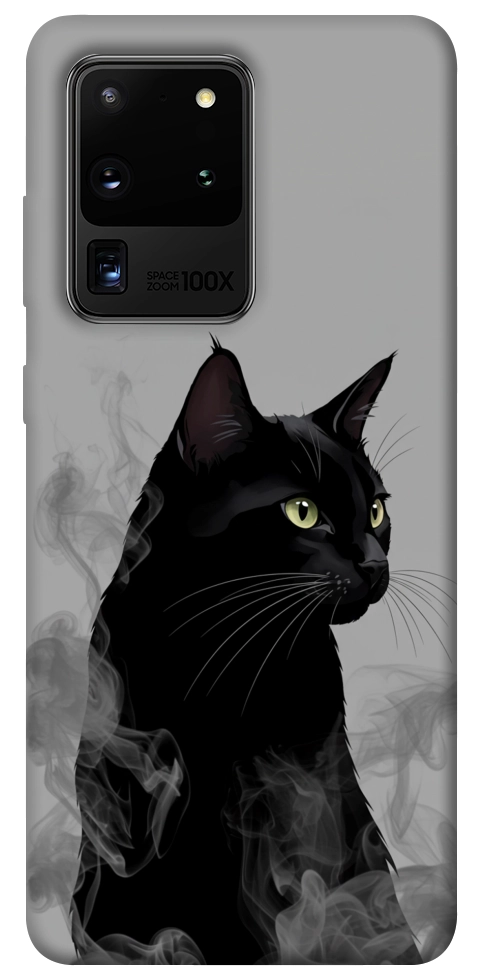 Чехол Smoke cat для Galaxy S20 Ultra (2020)