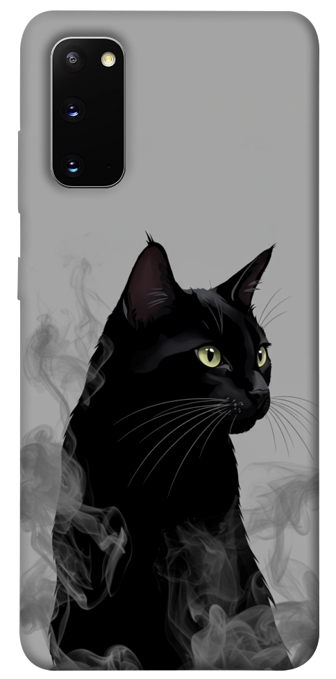 Чехол Smoke cat для Galaxy S20 (2020)