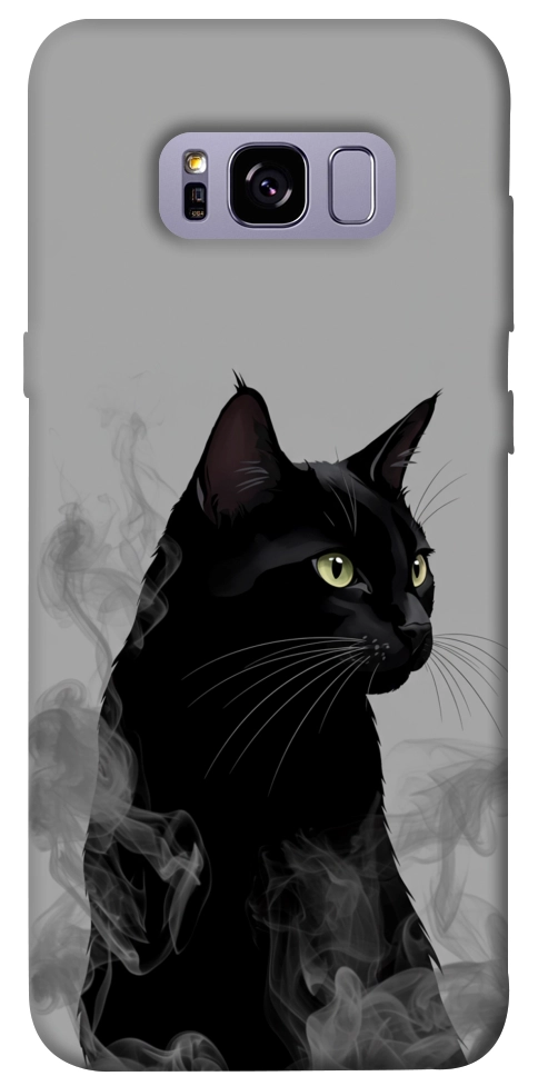 Чехол Smoke cat для Galaxy S8+