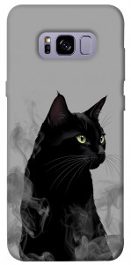 Чохол Smoke cat для Galaxy S8+