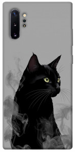 Чохол Smoke cat для Galaxy Note 10+ (2019)