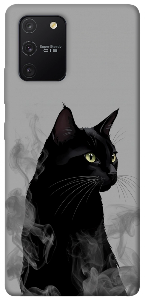 Чехол Smoke cat для Galaxy S10 Lite (2020)